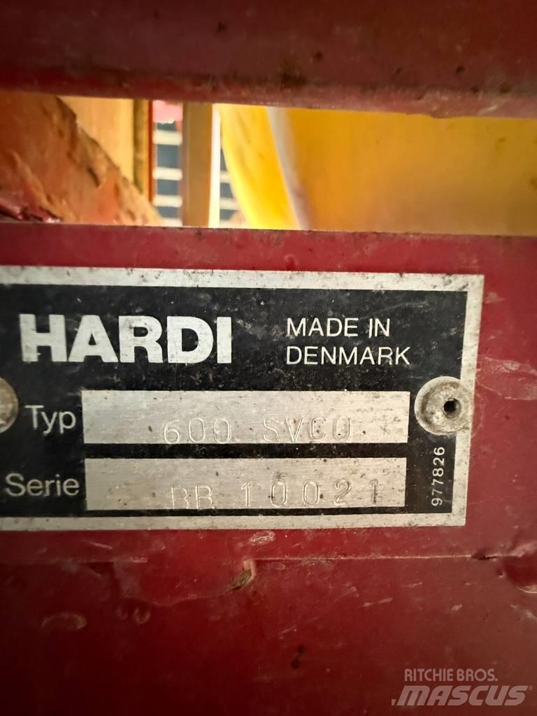 Hardi 600 SVCO Nostolaite ruiskut