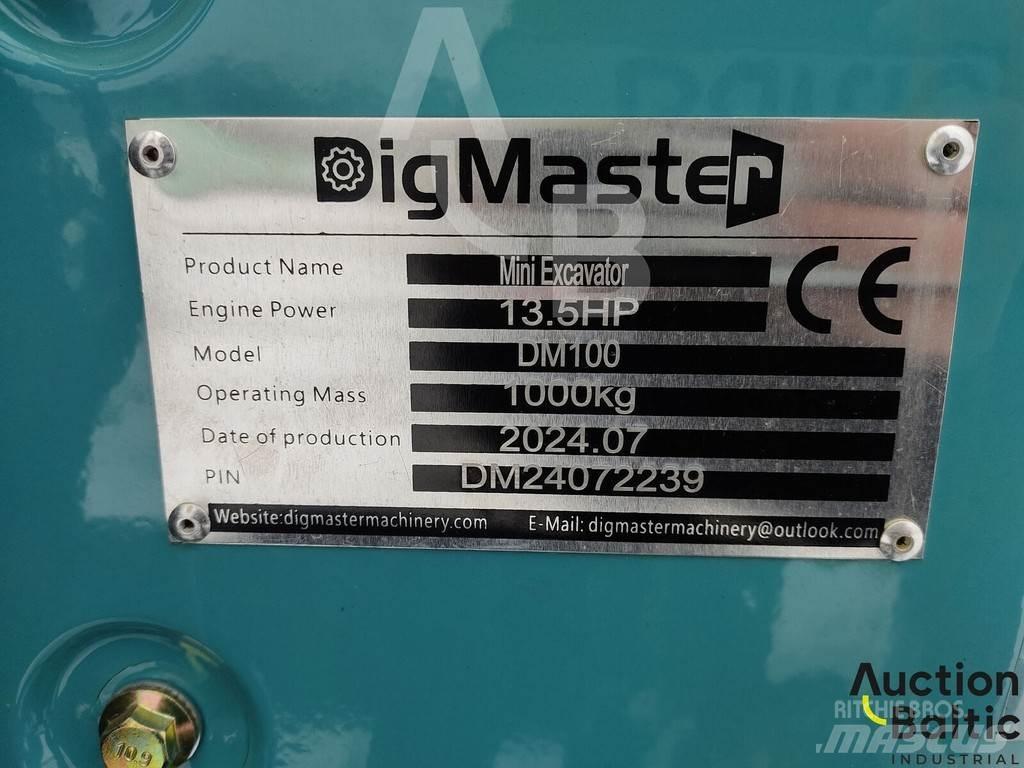 Digmaster DM100 Minikaivukoneet < 7t