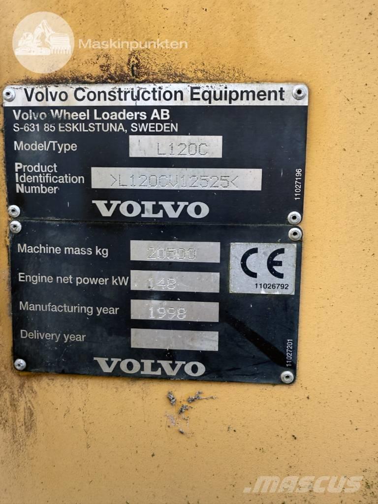 Volvo L 120 C Pyöräkuormaajat