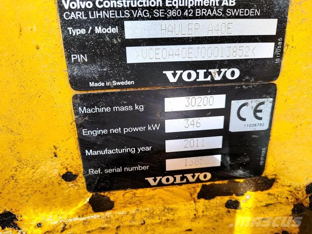 Volvo A 40 E Dumpperit