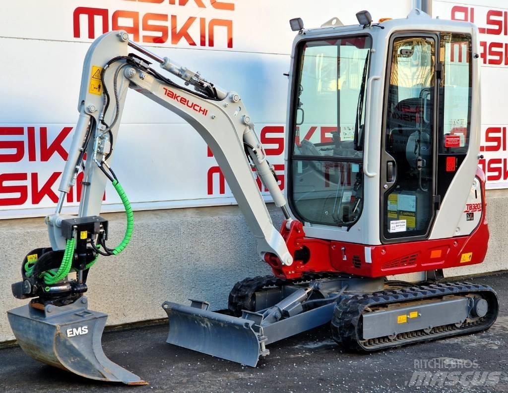 Takeuchi TB 320 Minikaivukoneet < 7t