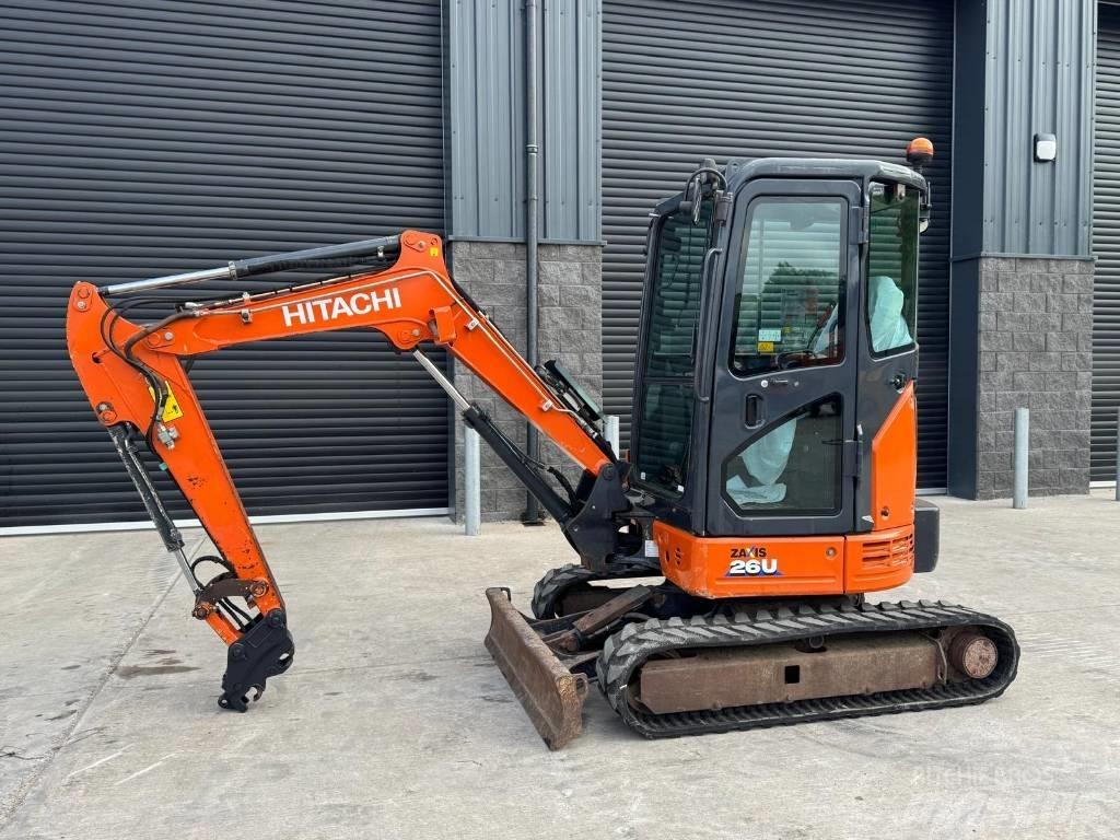 Hitachi ZX 26 U-6 cr Minikaivukoneet < 7t