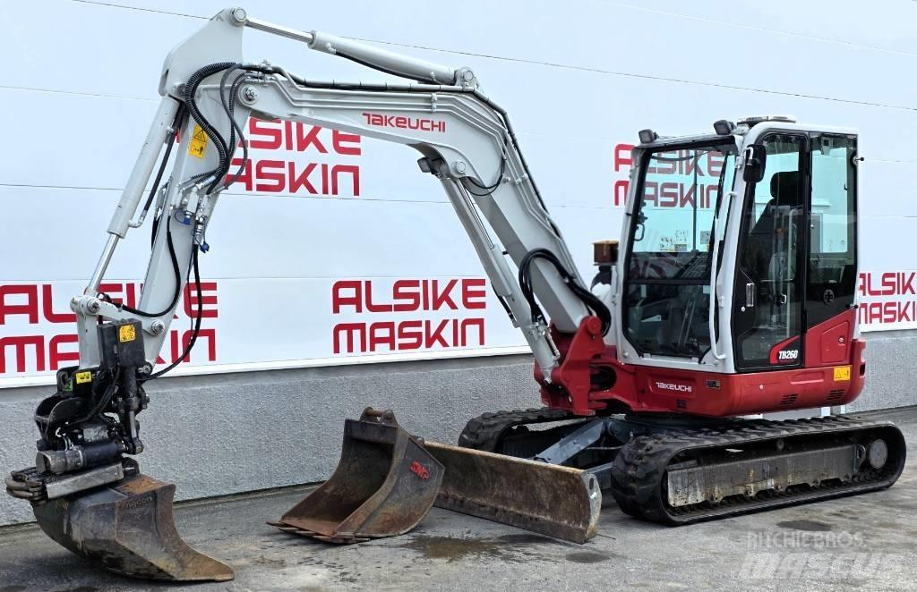 Takeuchi TB 260 Minikaivukoneet < 7t