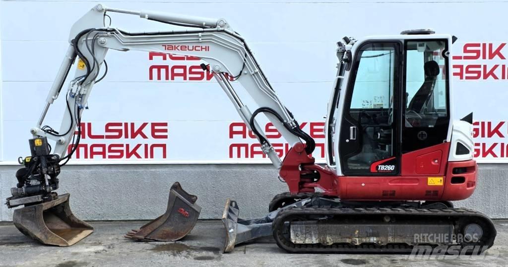 Takeuchi TB 260 Minikaivukoneet < 7t