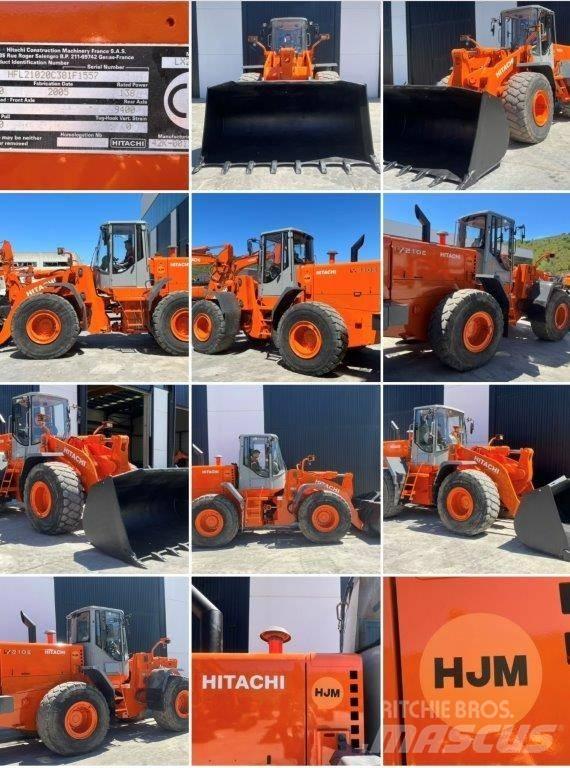 Hitachi LX 210 E Pyöräkuormaajat