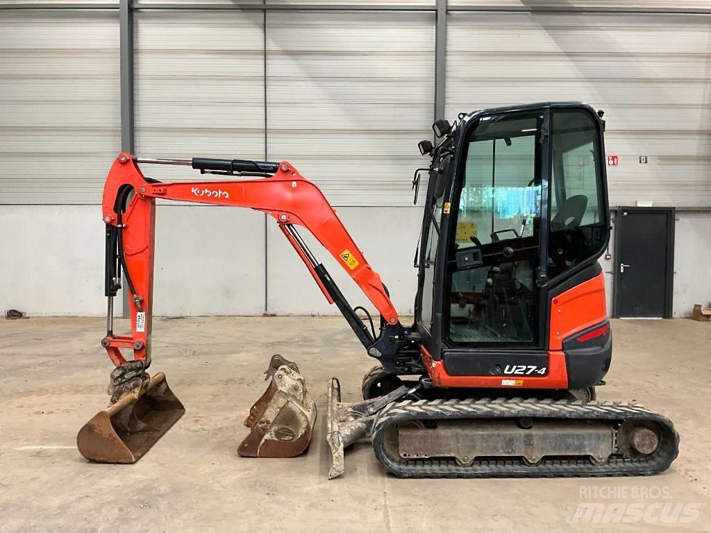Kubota U 27-4 Minikaivukoneet < 7t