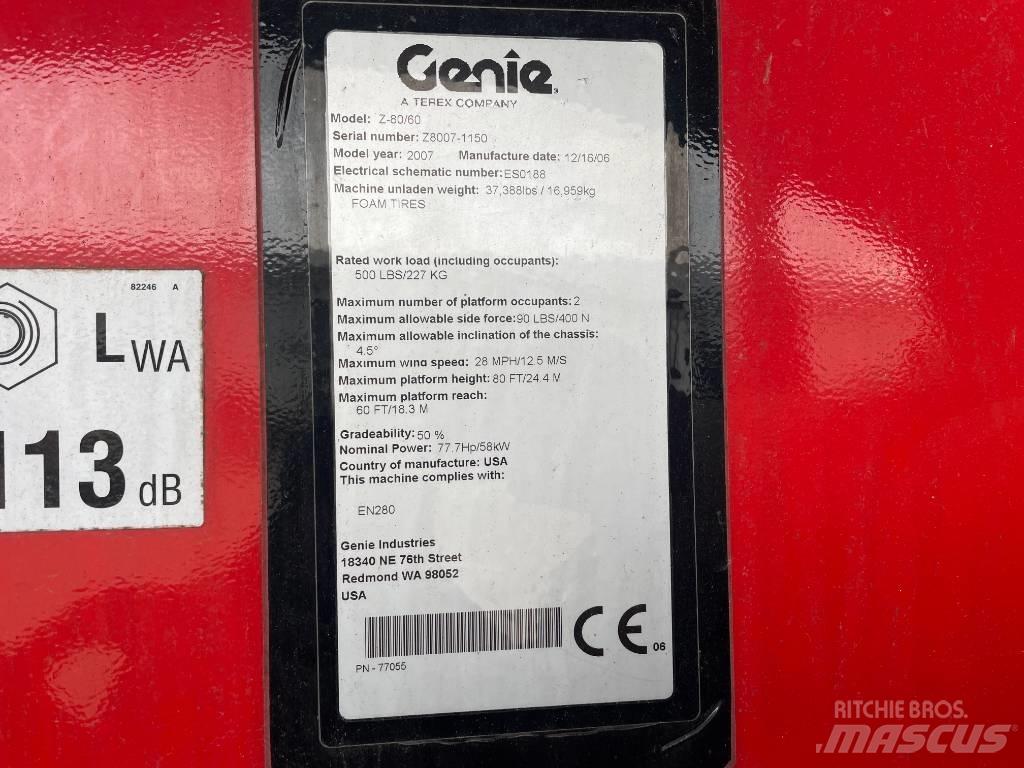 Genie Z 80/60 Kuukulkijat
