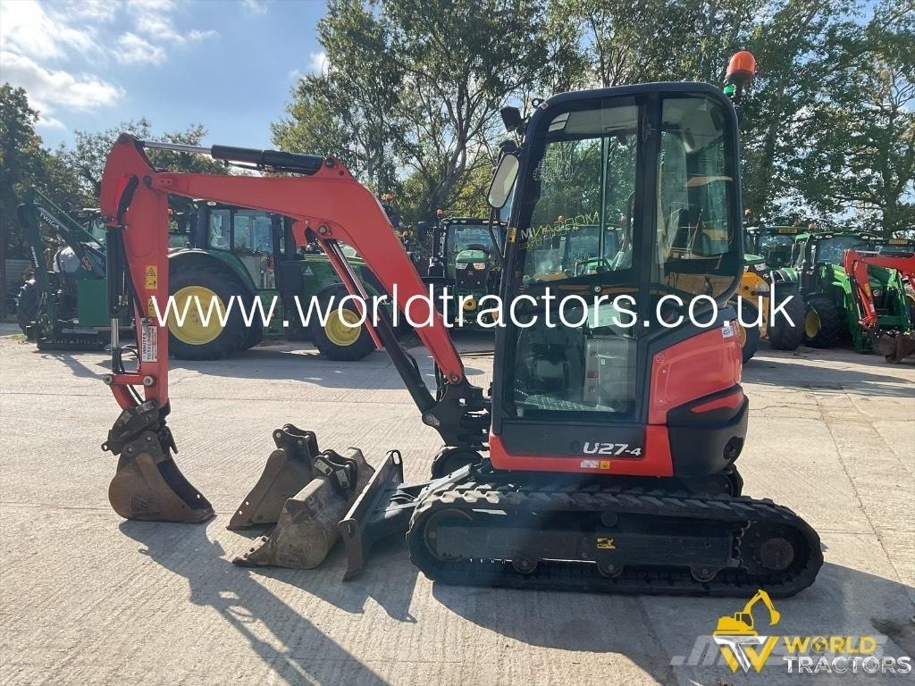 Kubota U 27-4 Minikaivukoneet < 7t