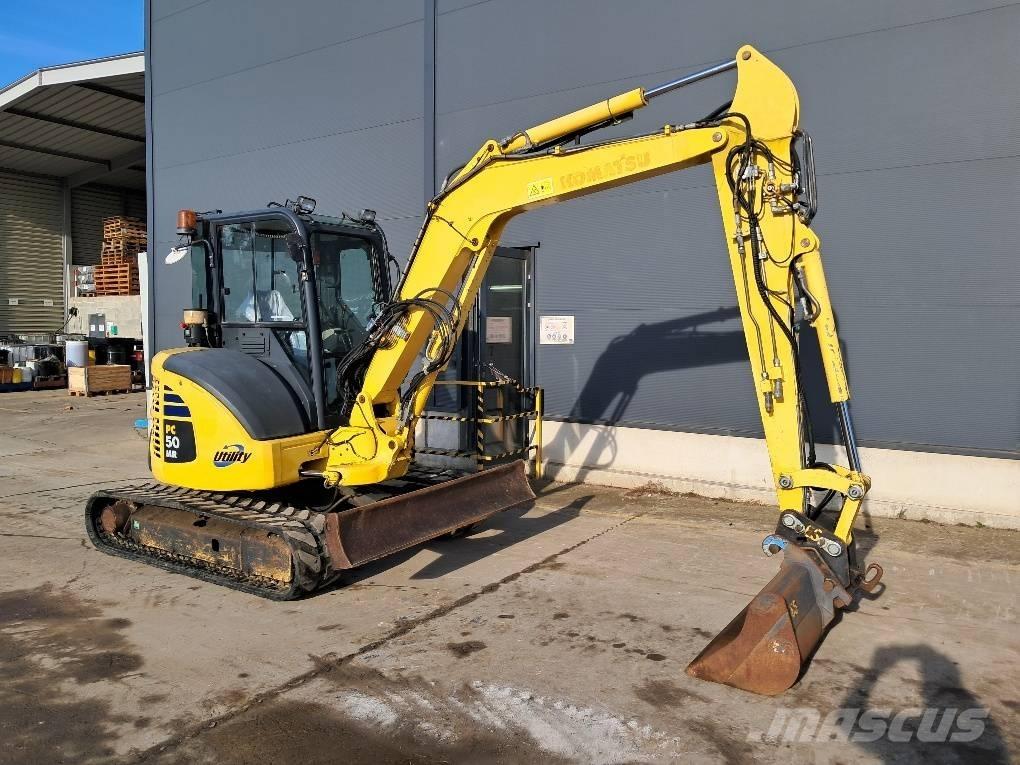 Komatsu PC50MR-2 Minikaivukoneet < 7t