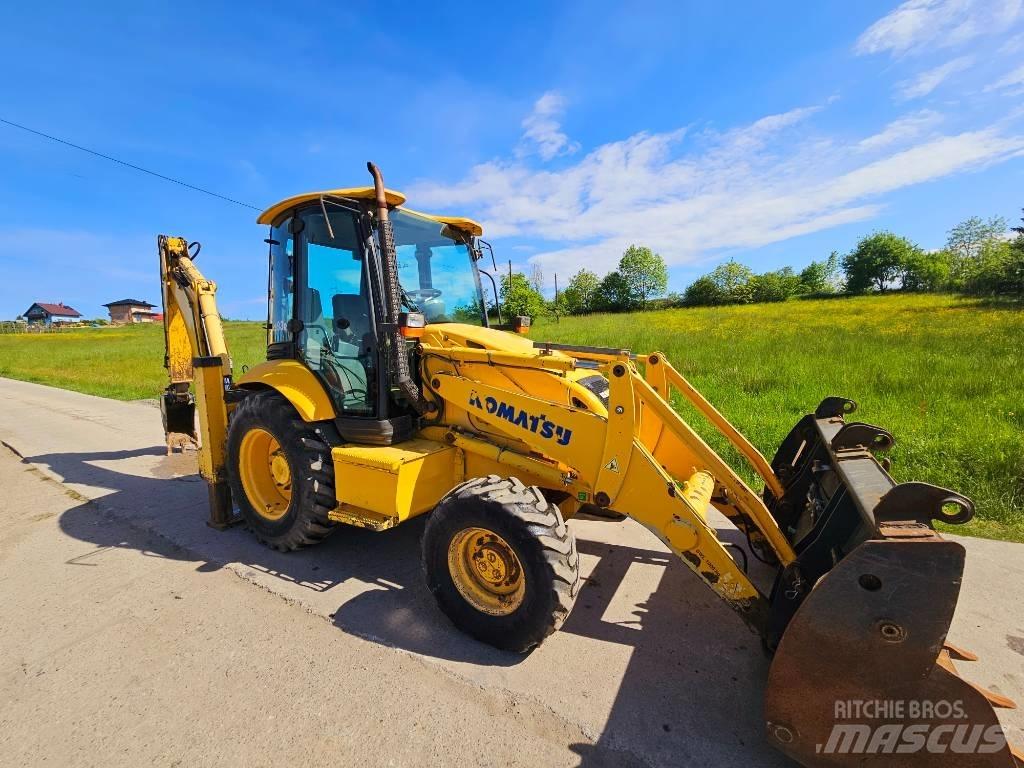 Komatsu WB 93 R Kaivurikuormaajat