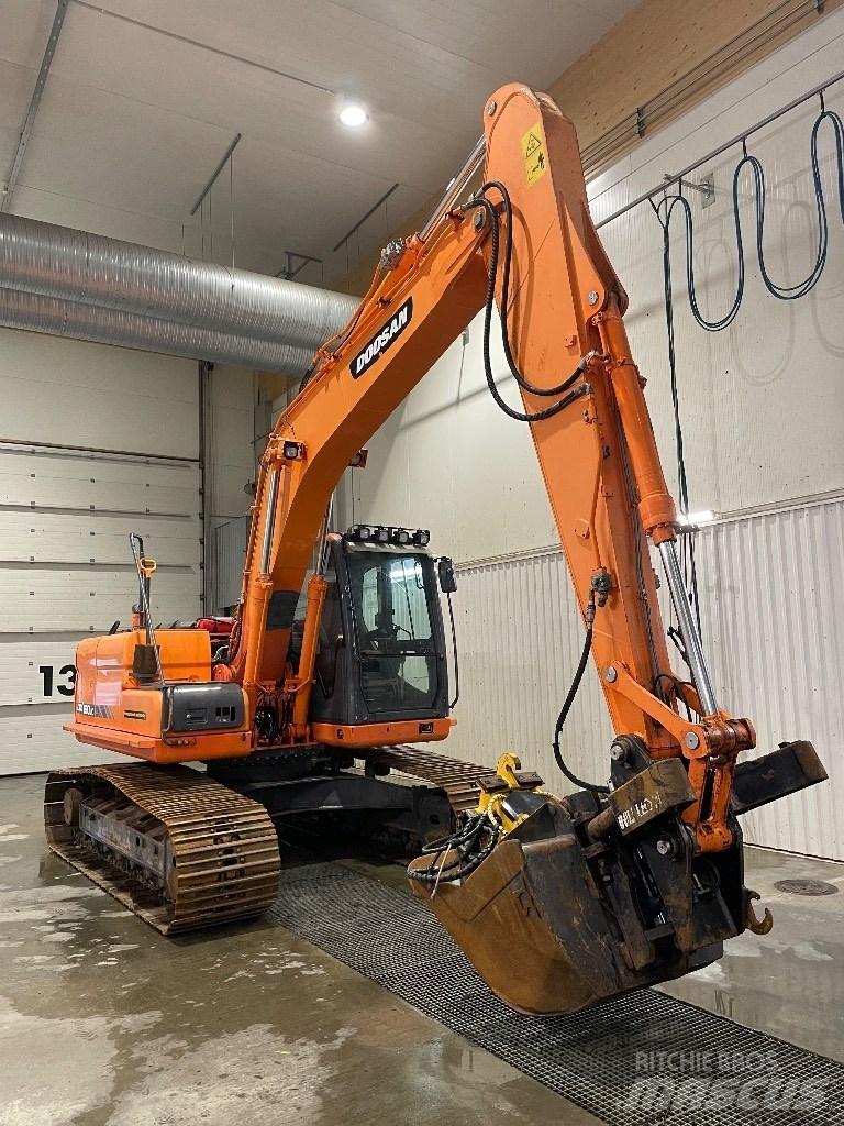 Doosan DX 160 Telakaivukoneet