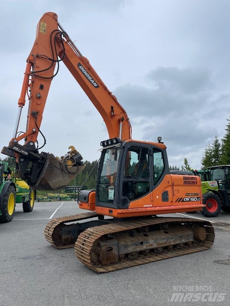 Doosan DX 160 Telakaivukoneet