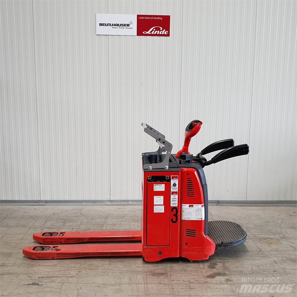 Linde T20AP kurz Lavansiirtotrukit