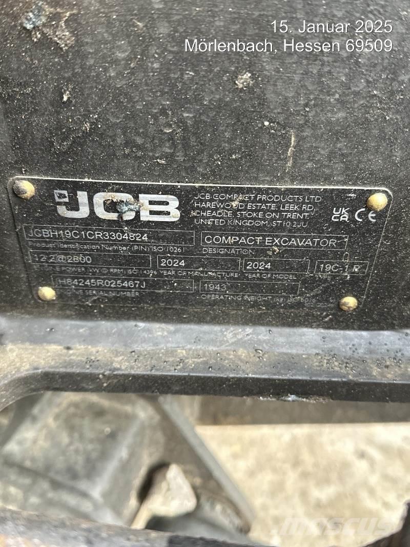JCB 19C-1 Minikaivukoneet < 7t