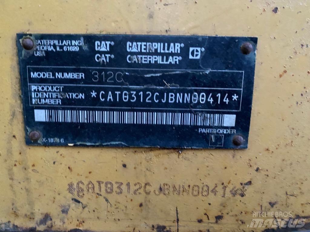 CAT 312 C L Telakaivukoneet