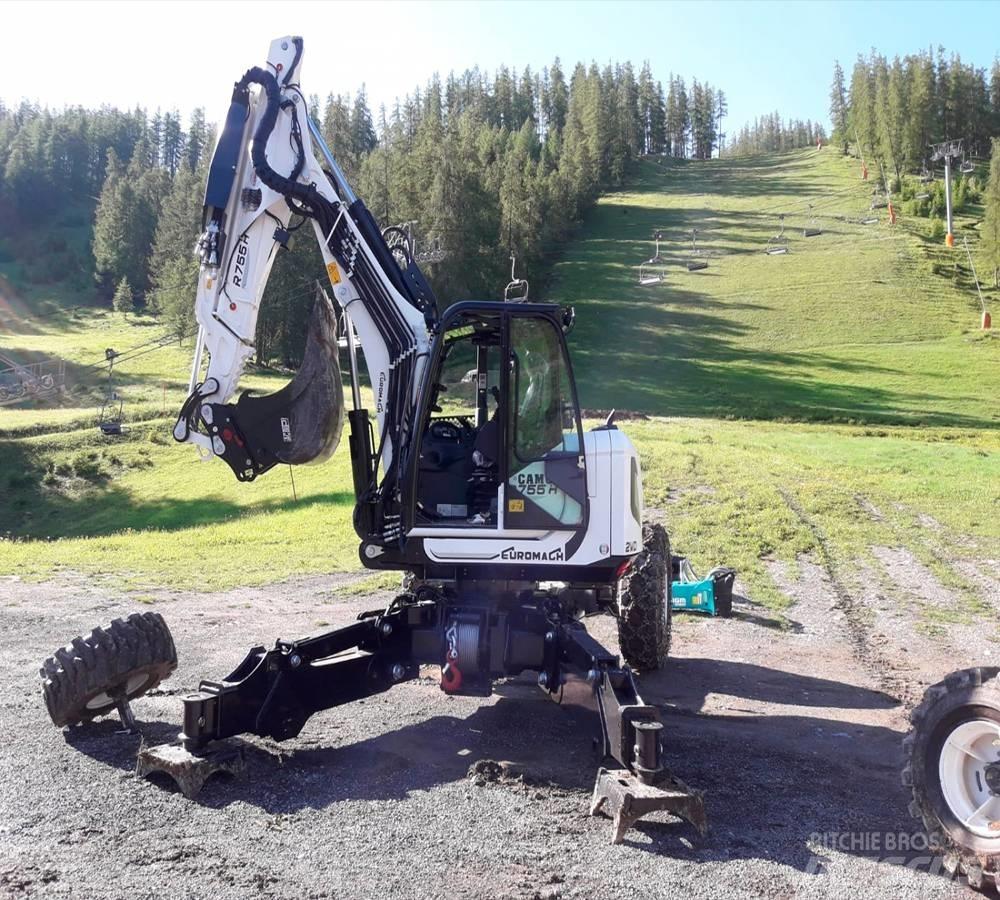 Euromach R755H Amfibio-kaivinkoneet