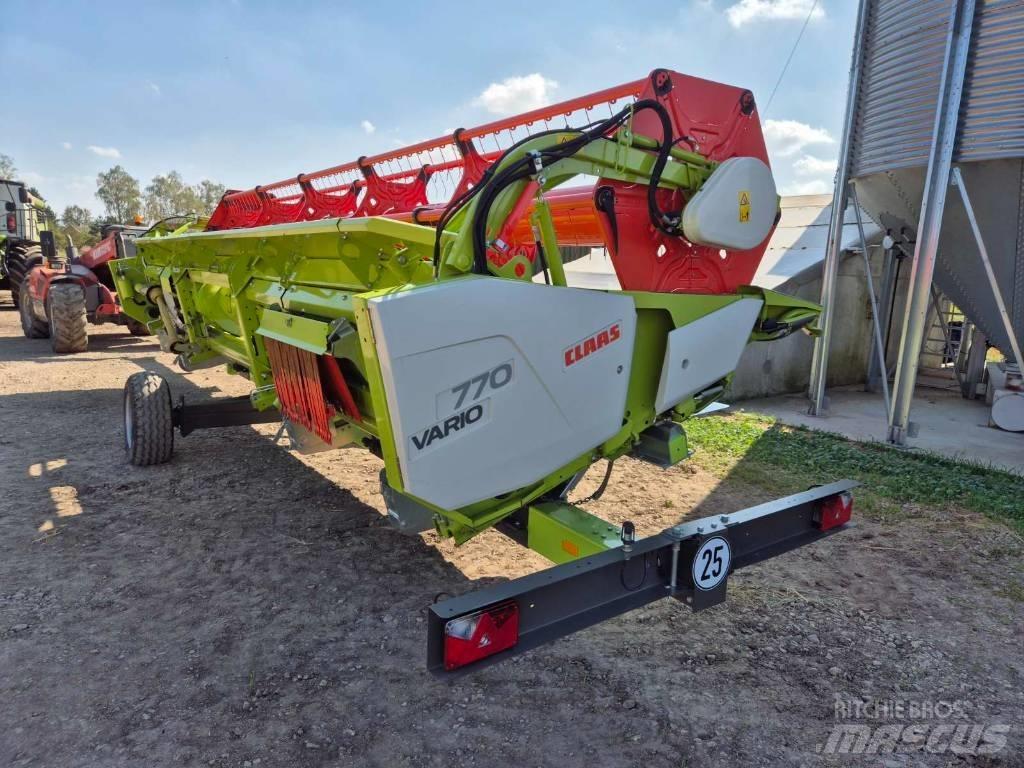 CLAAS Vario 770 Lisävarusteet ja komponentit