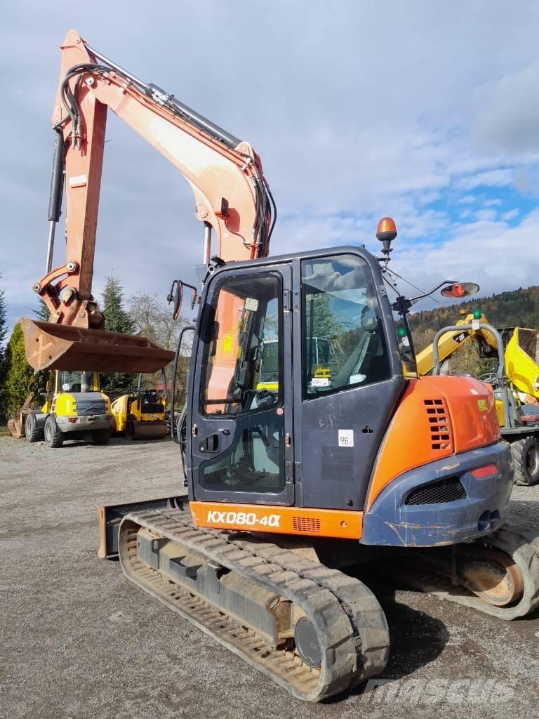 Kubota KX080 Midikaivukoneet 7t - 12t