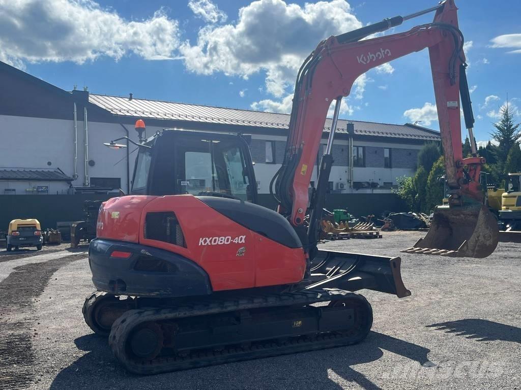 Kubota KX080 Midikaivukoneet 7t - 12t