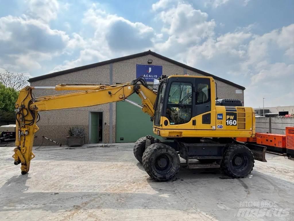 Komatsu PW160-8 Pyöräkaivukoneet