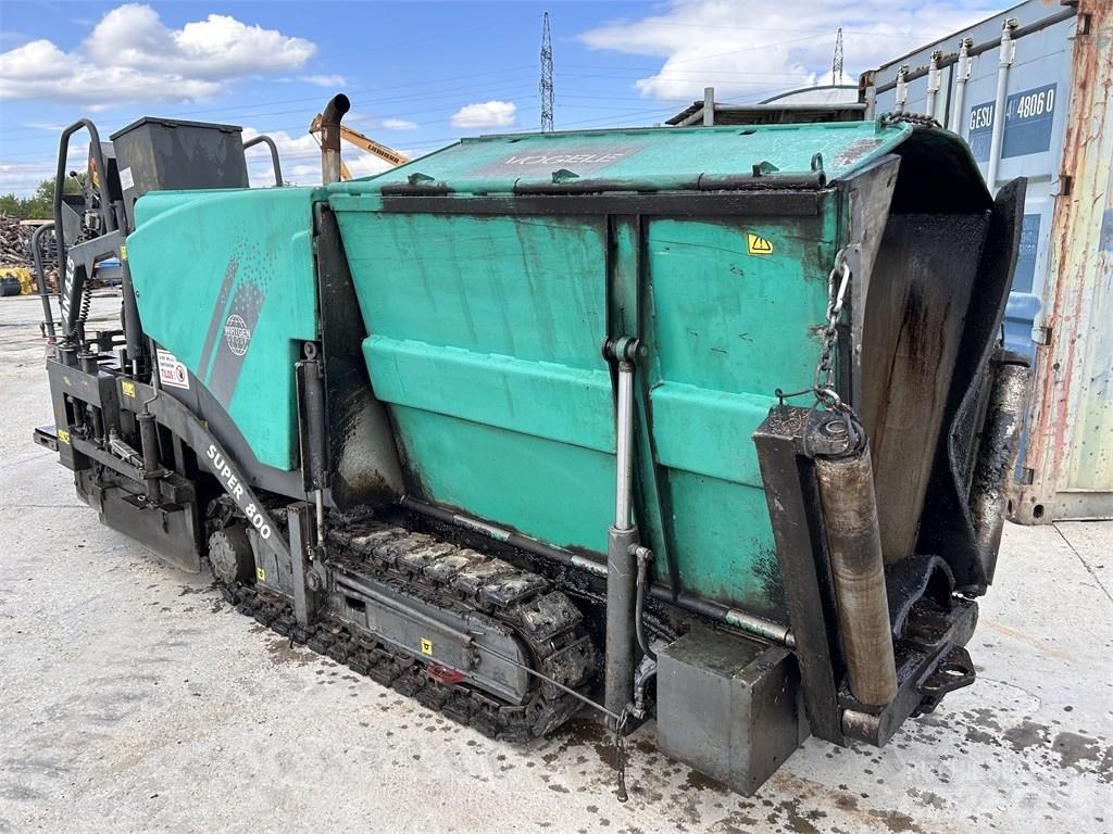 Vögele S800 Asfalttikoneet