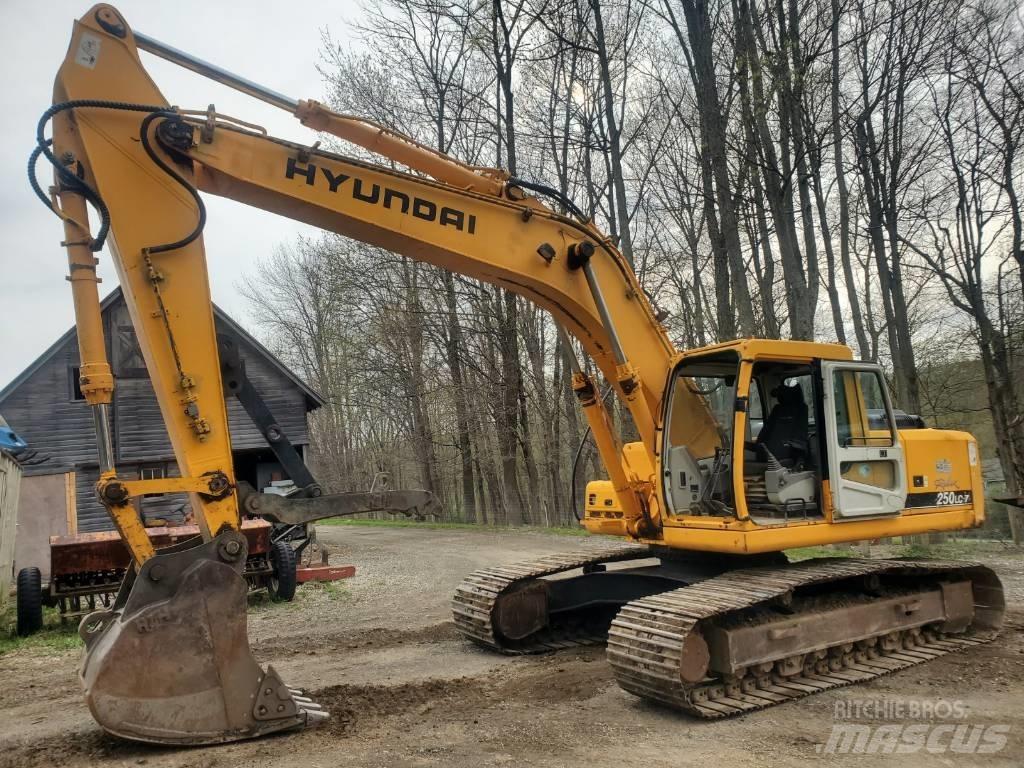 Hyundai R250LC-7 Telakaivukoneet