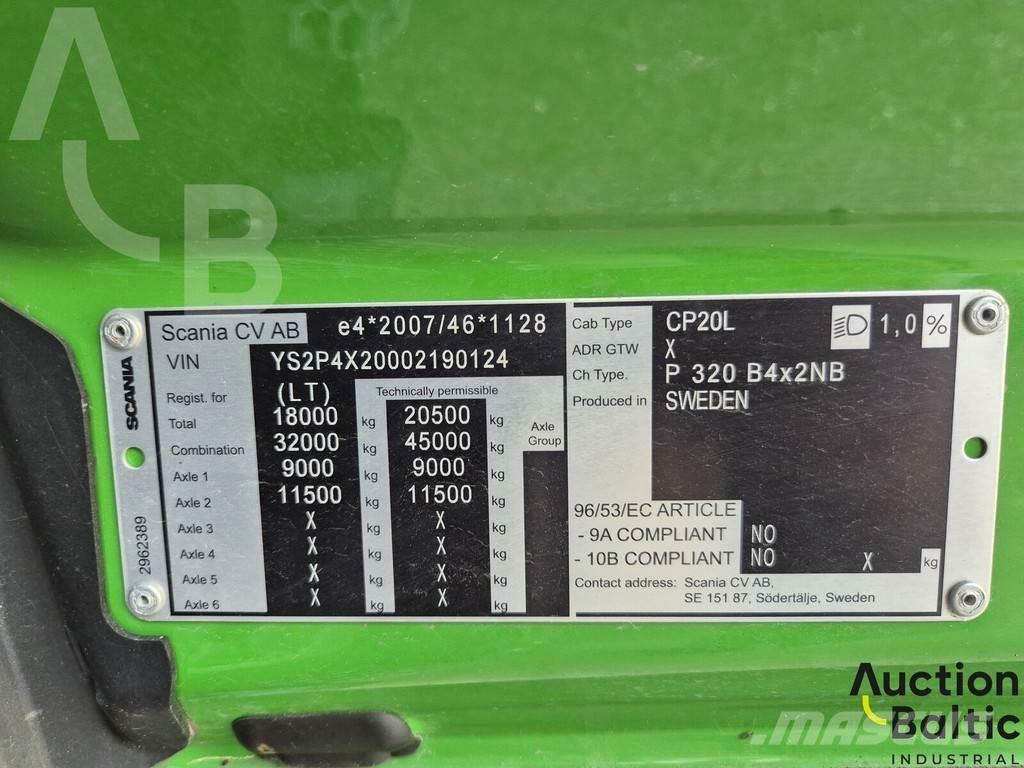 Scania P 320 Lava-kuorma-autot