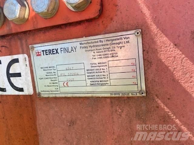 Terex Finlay 694T Mobiiliseulat