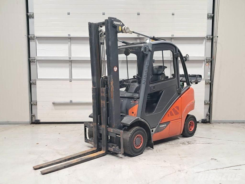 Linde H25T-02 Nestekaasutrukit