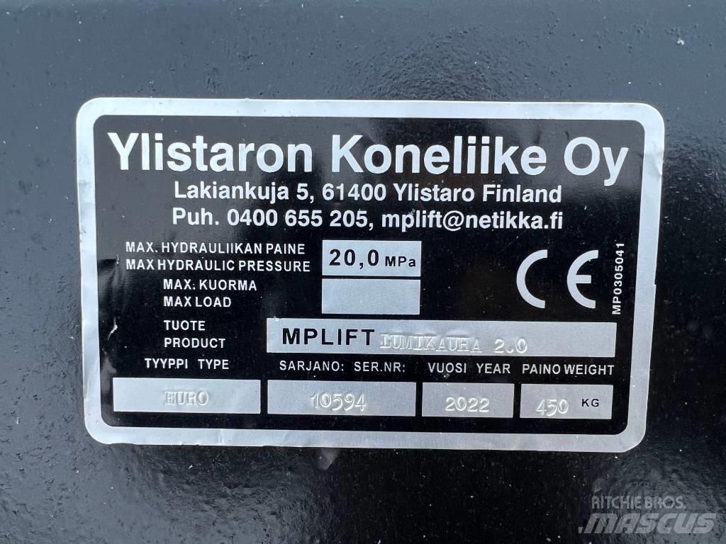 Mp-lift 2,4 M Etukuormaimen varusteet