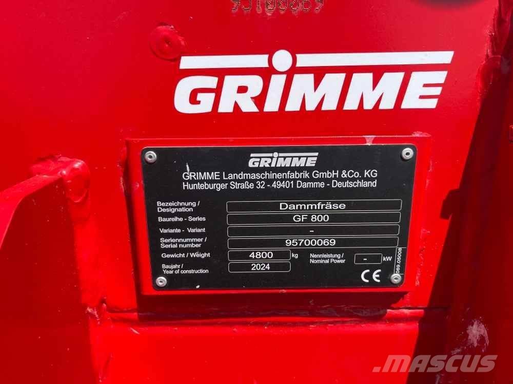 Grimme GF 800 Perunalaitteet - Muut