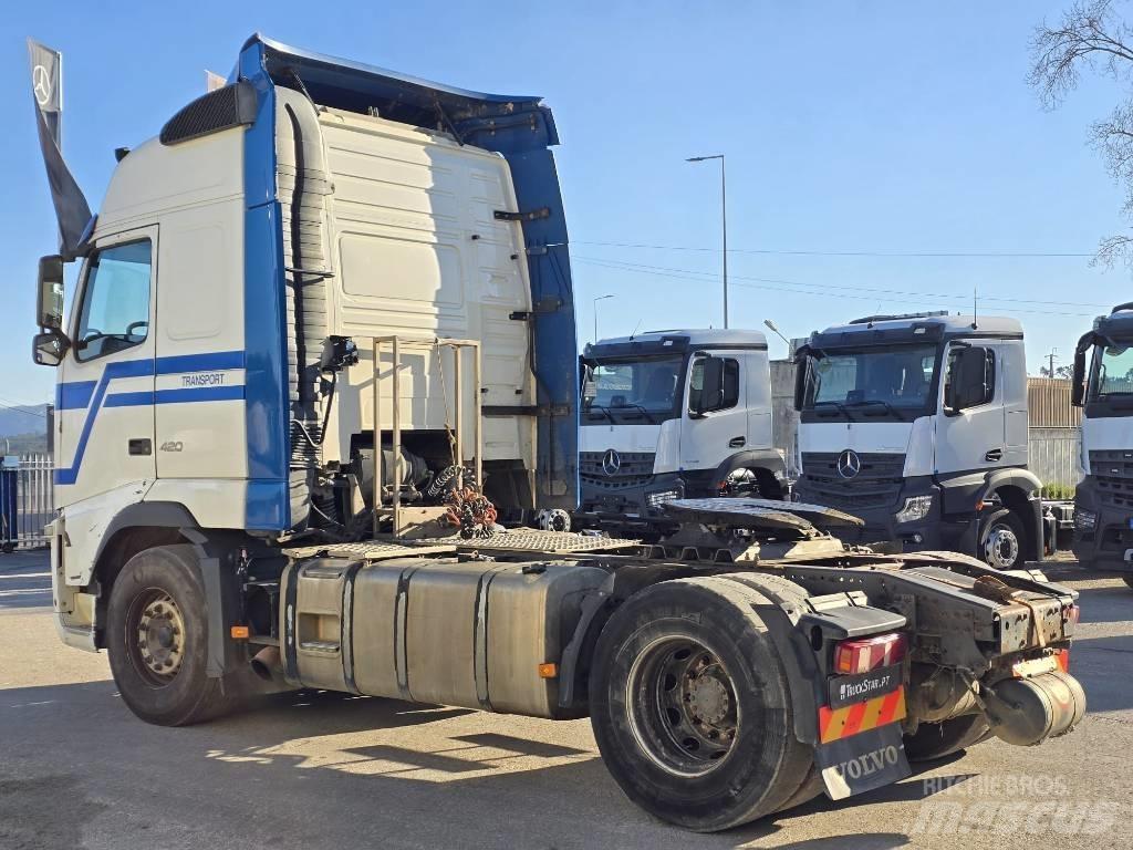 Volvo FH 13 420 Vetopöytäautot