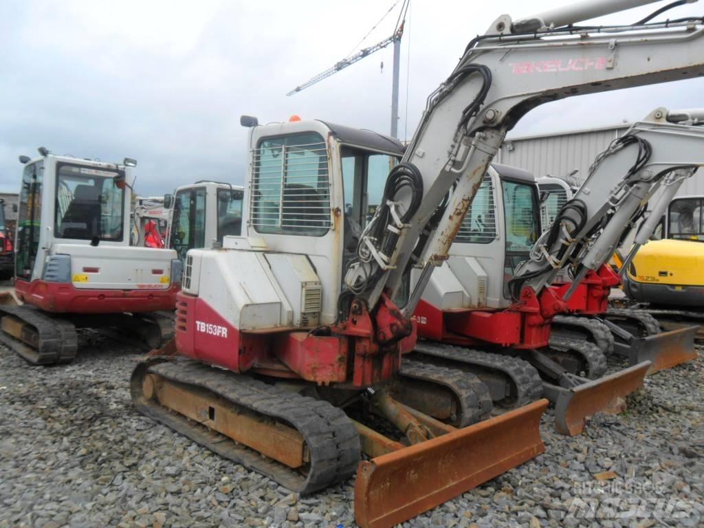 Takeuchi TB153FR Minikaivukoneet < 7t