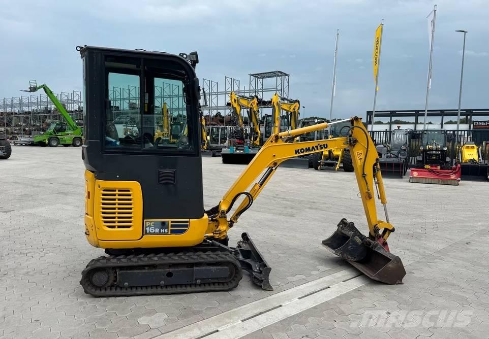 Komatsu PC 16 R-3HS Telakaivukoneet