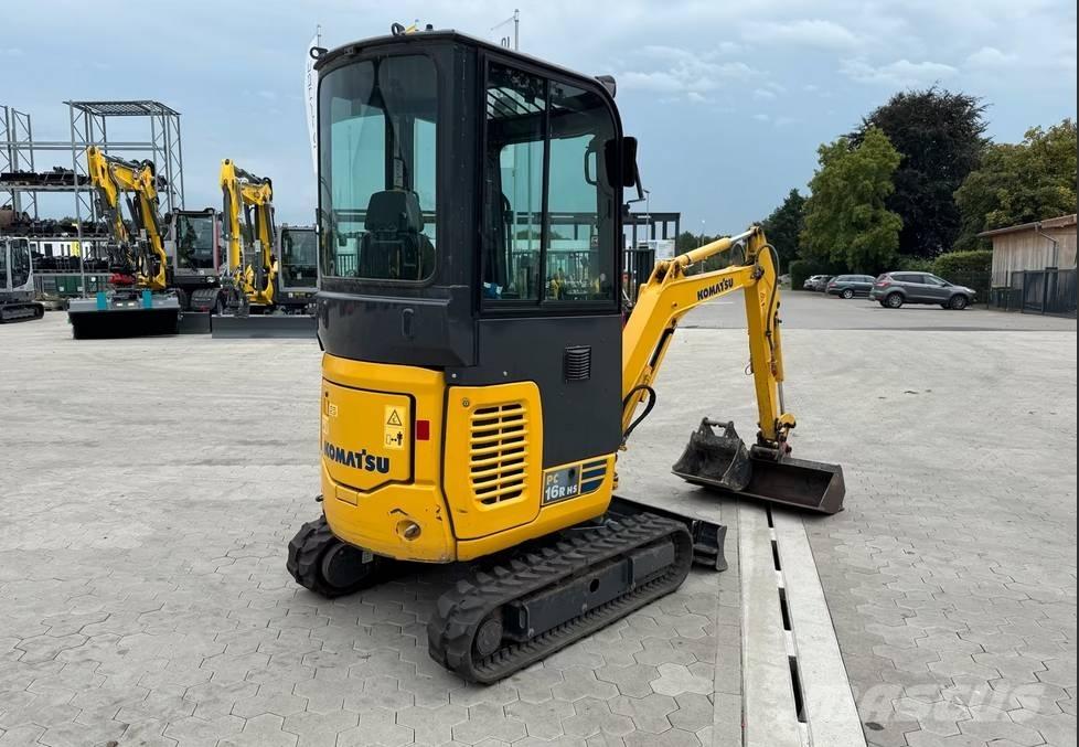 Komatsu PC 16 R-3HS Telakaivukoneet