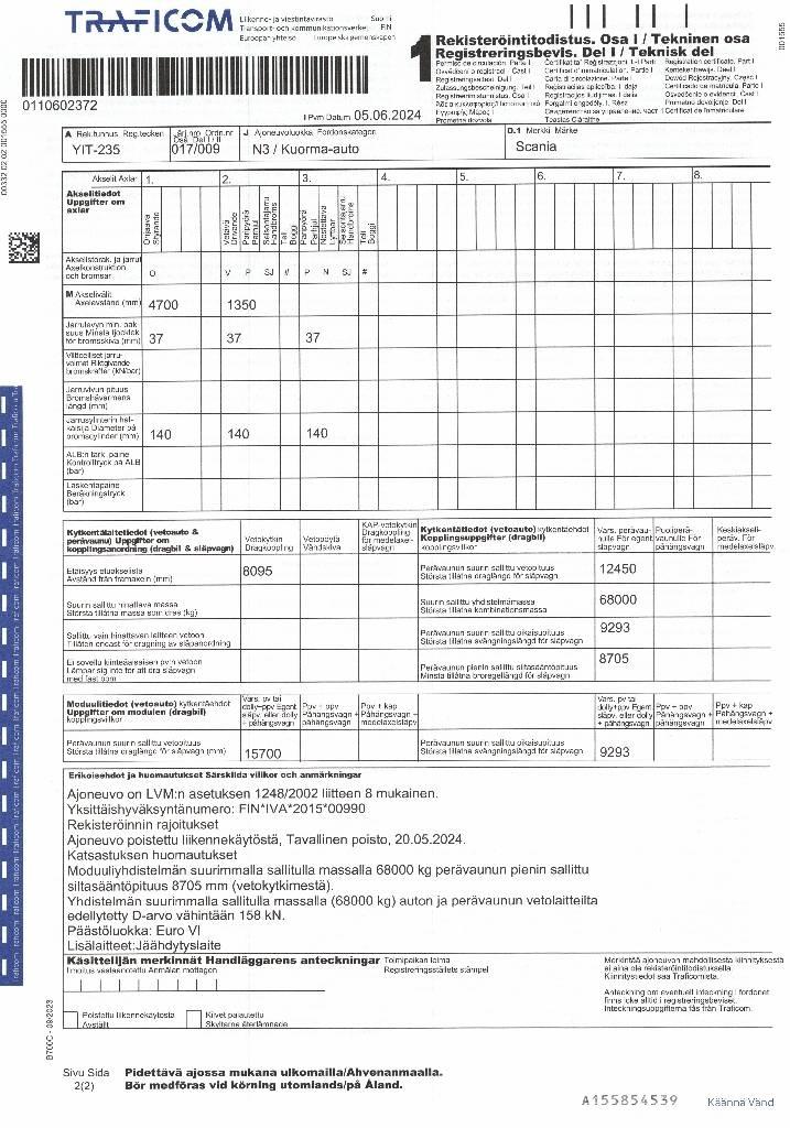 Scania R 490 Umpikorikuorma-autot