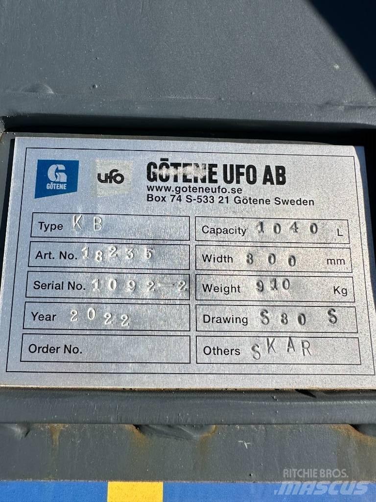 UFO KB-S80 Telakaivukoneet