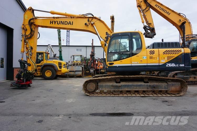 Hyundai R260LC-9A Telakaivukoneet