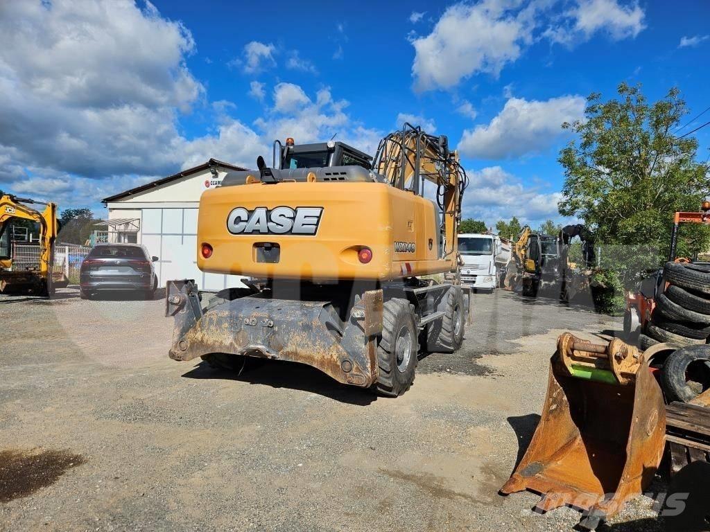 CASE WX 148 Pyöräkaivukoneet