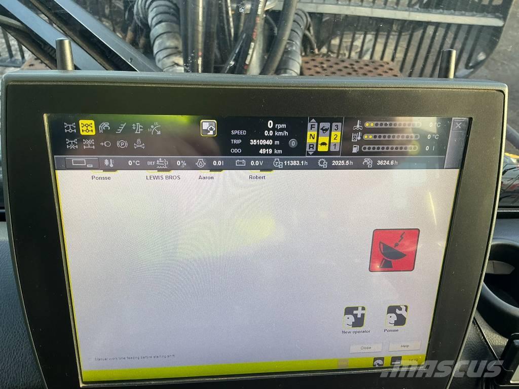 Ponsse Wisent 8W Kuormatraktorit