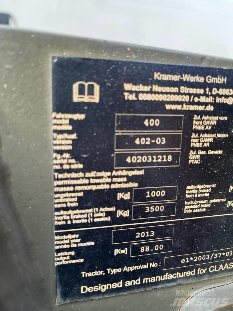 CLAAS SCORPION 7040 Maatalouskurottajat