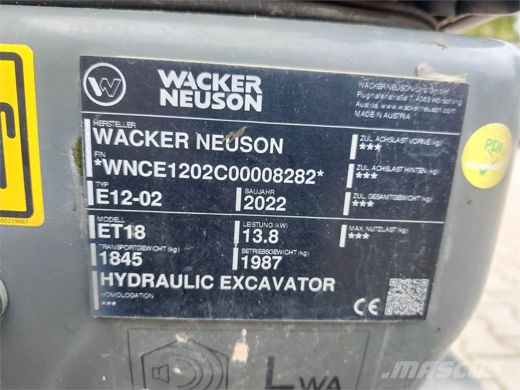 Wacker Neuson ET18 Telakaivukoneet