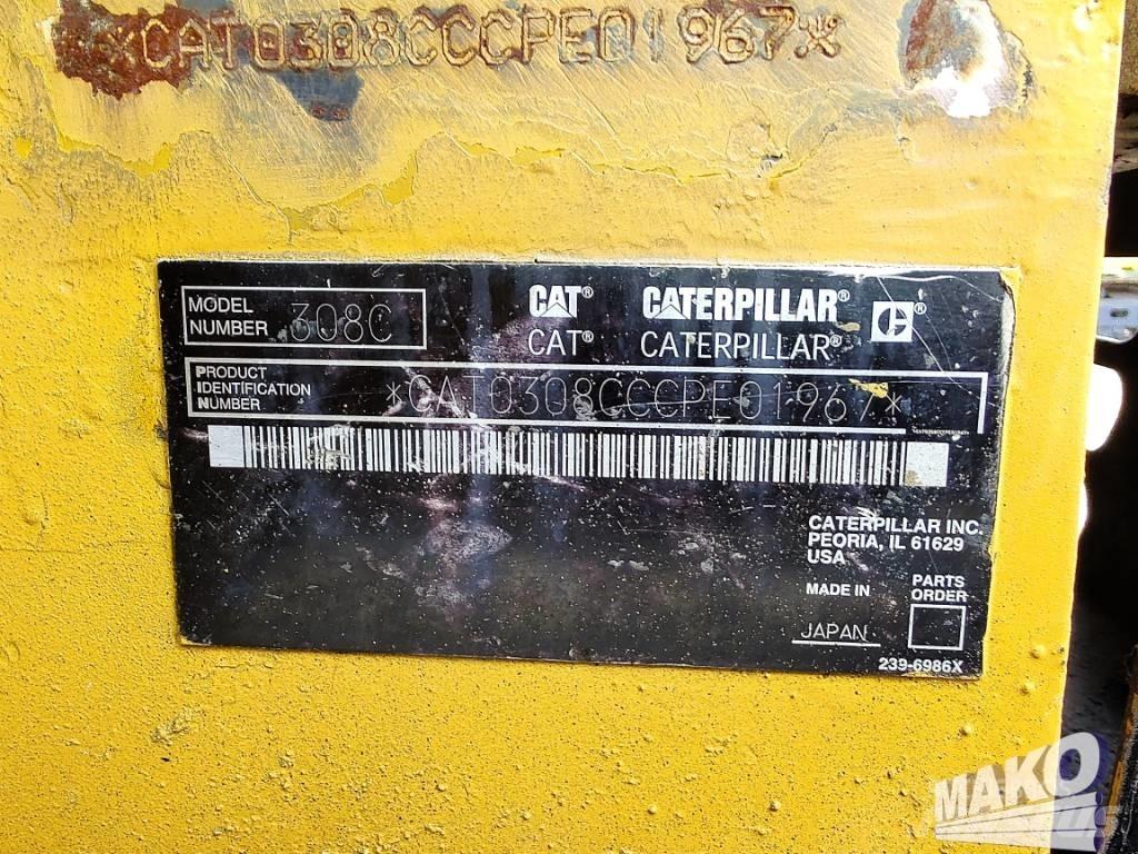 CAT 308 C Midikaivukoneet 7t - 12t