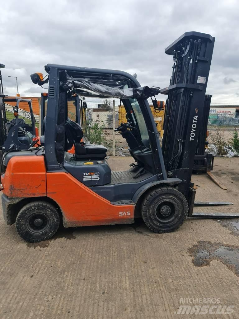 Toyota 02-8 FGF 25 Nestekaasutrukit