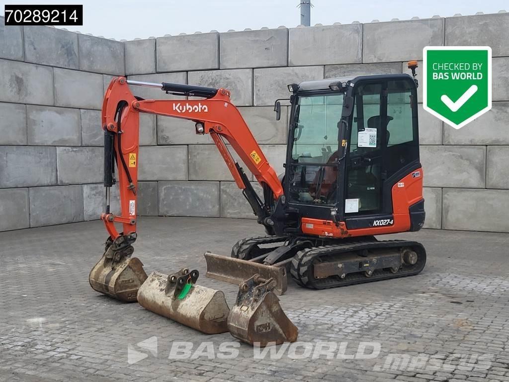 Kubota KX027-4 Minikaivukoneet < 7t