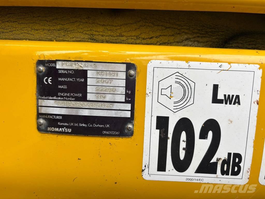 Komatsu PC 210 LC-8 Telakaivukoneet