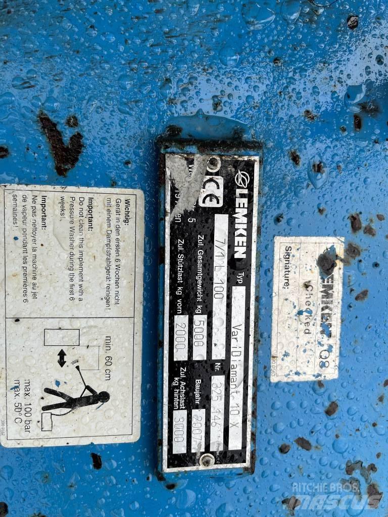 Lemken Diamant 10 X Paluuaurat