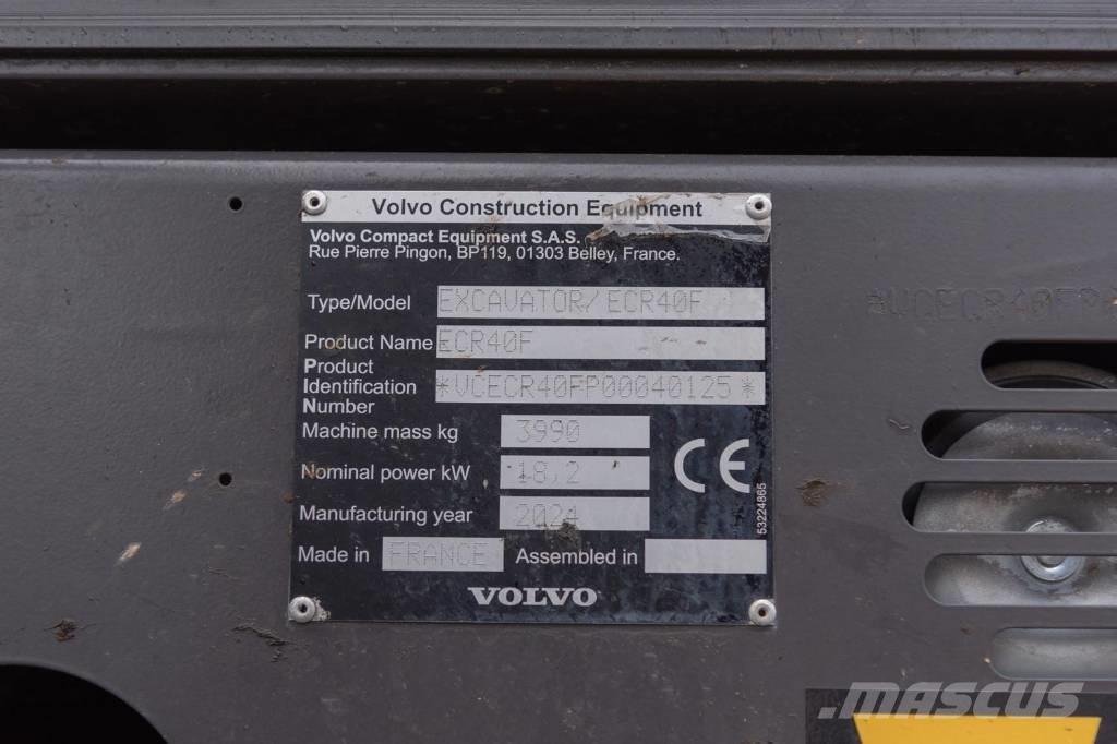 Volvo ECR 40 F Telakaivukoneet