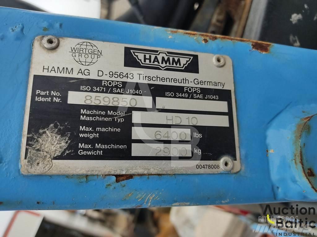 Hamm HD 10 Muut jyrät
