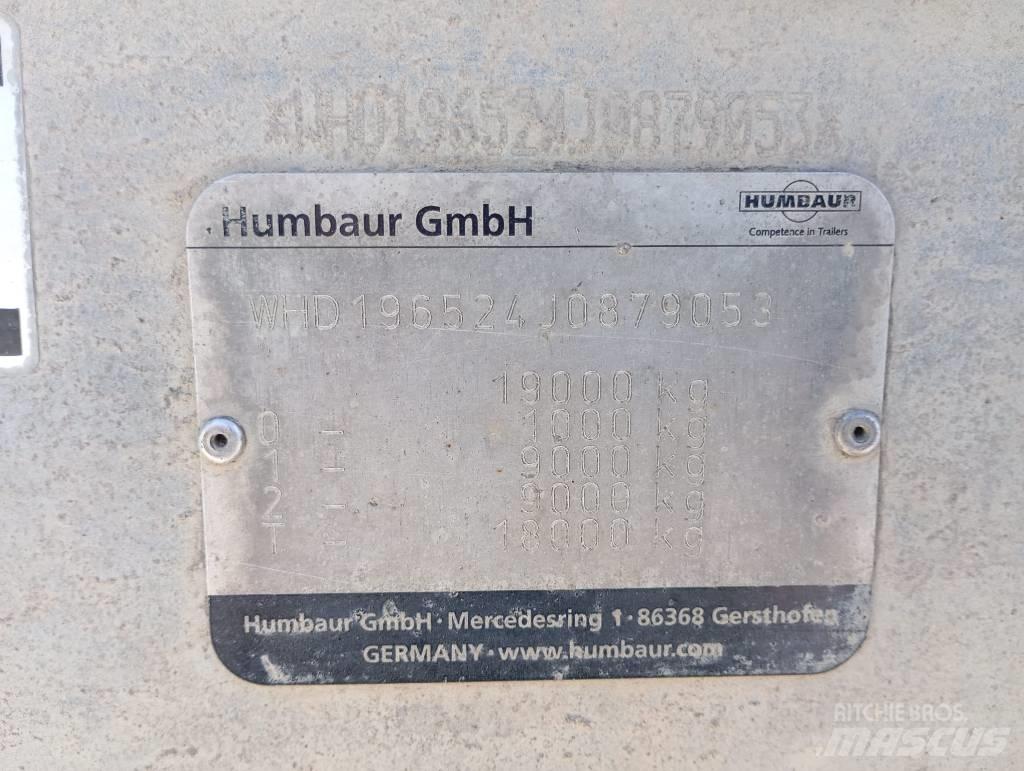 Humbaur WHD 196524 Umpikoriperävaunut